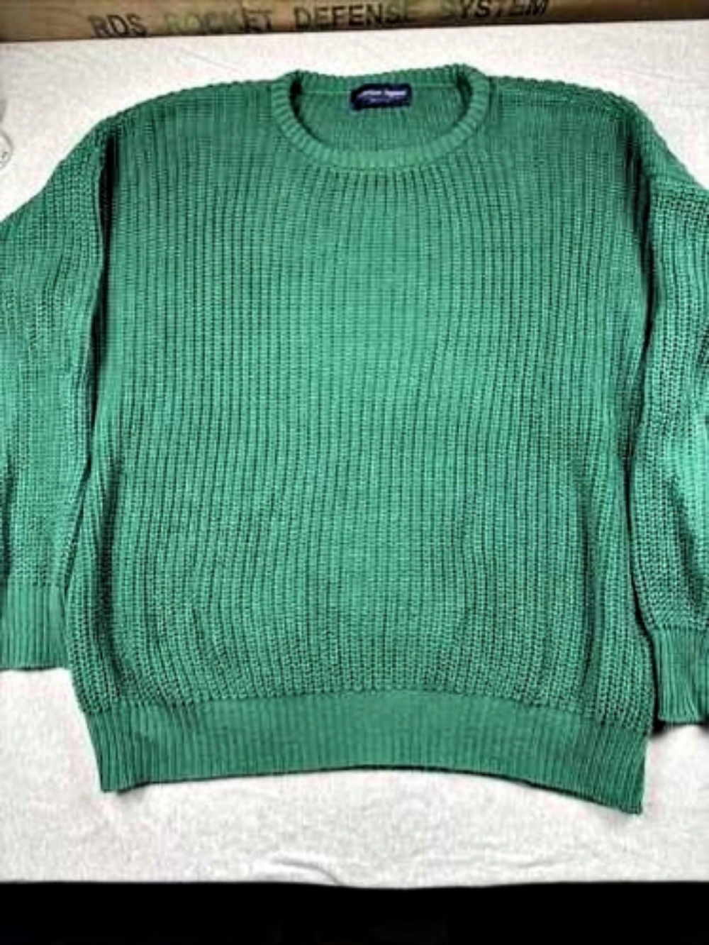 MADE IN THE USA AMERICAN APPAREL FISHERMAN SWEATER